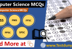Computer Science MCQs for PPSC, FPSC, NTS, OTS, PTS with PDF. Computer MCQ for NTS, CSS, FIA. Basic Computer MCQs for UPSC, BPSC and other Competitive Exams.
