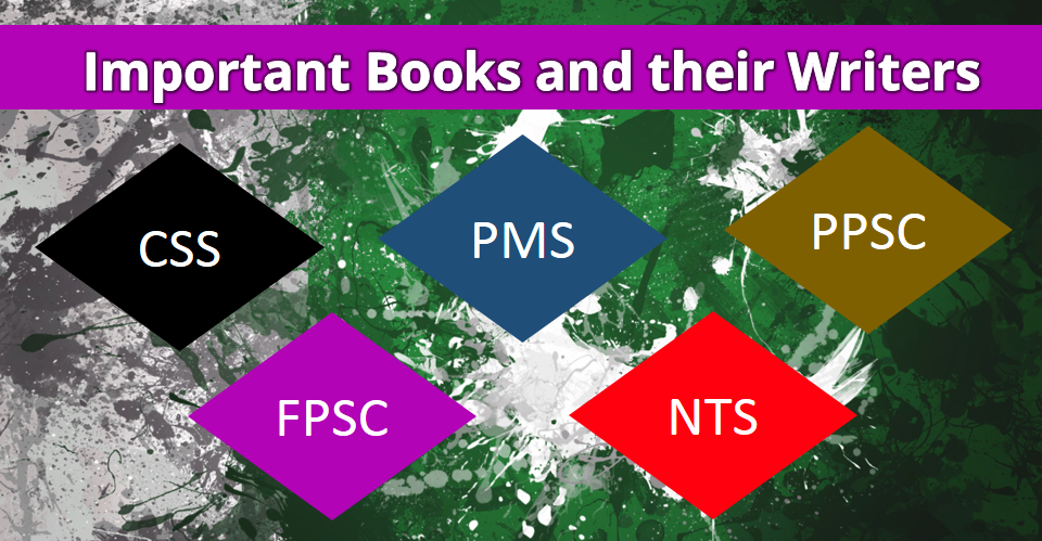 Important Books and their Writers World GK for PPSC,FPSC,NTS
