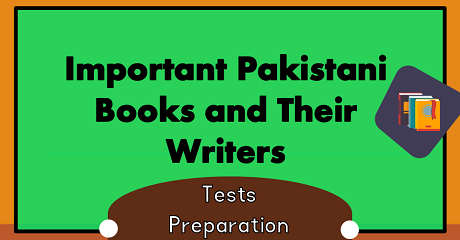 Important Pakistani Books and Their Writters