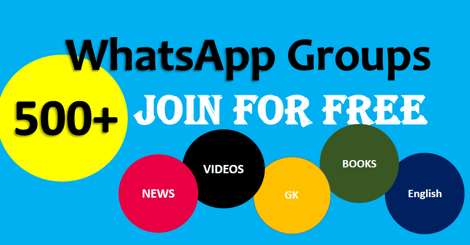 Join Whatsapp Groups for Free | 500 groups links