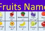 Fruits Names Vocabulary with Urdu Meanings learn fruits name with Urdu meanings fruits vocabulary in Urdu and English fruits name in English and Urdu.