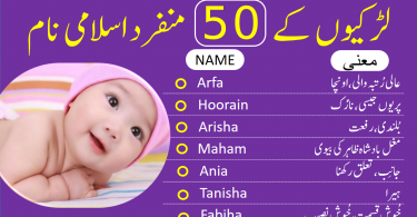 Top 50 Islamic Baby Girls Names Meanings 2022