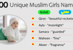 200 Unique Muslim Girl Names
